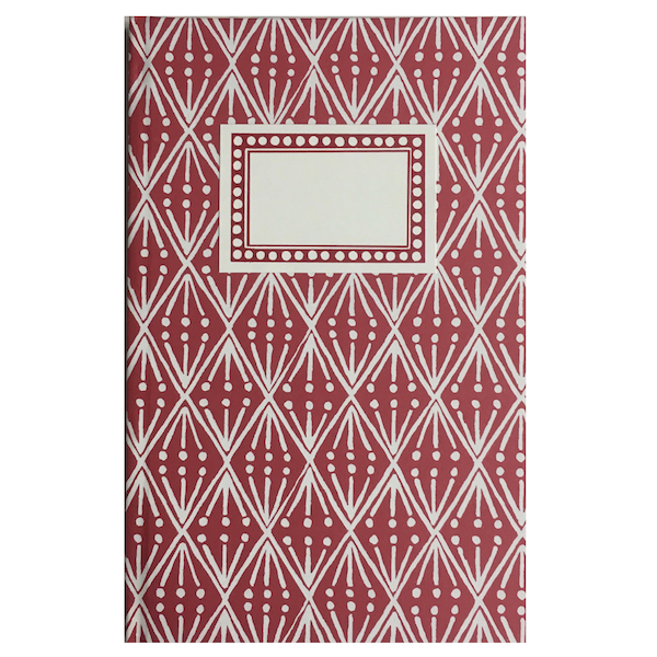Cambridge Imprint Selvedge Madder Hardback Notebook