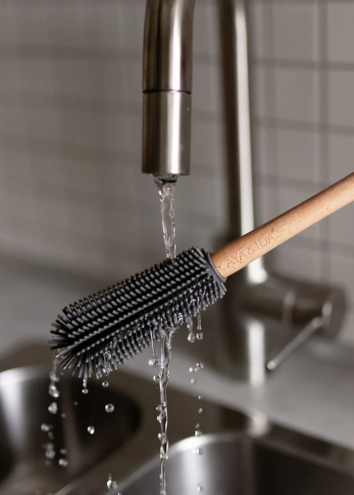 A Bottle Cleaning Brush from Aya and Ida for sale at CAHM.