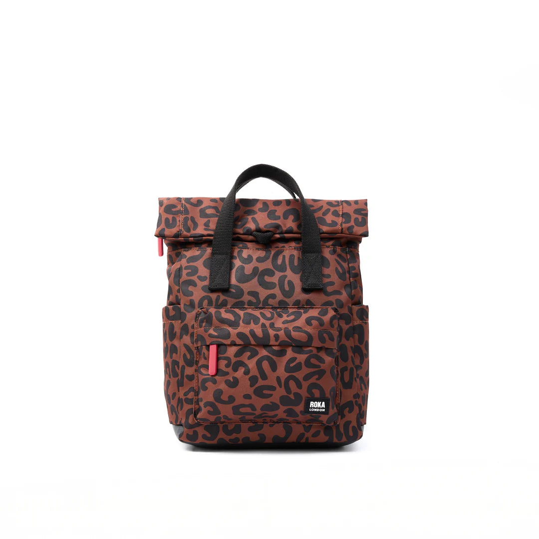 ROKA London Canfield Recycled Roll Top Backpack — Small