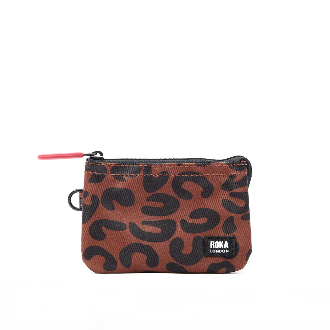 ROKA London Carnaby Recycled Canvas Purse — Small