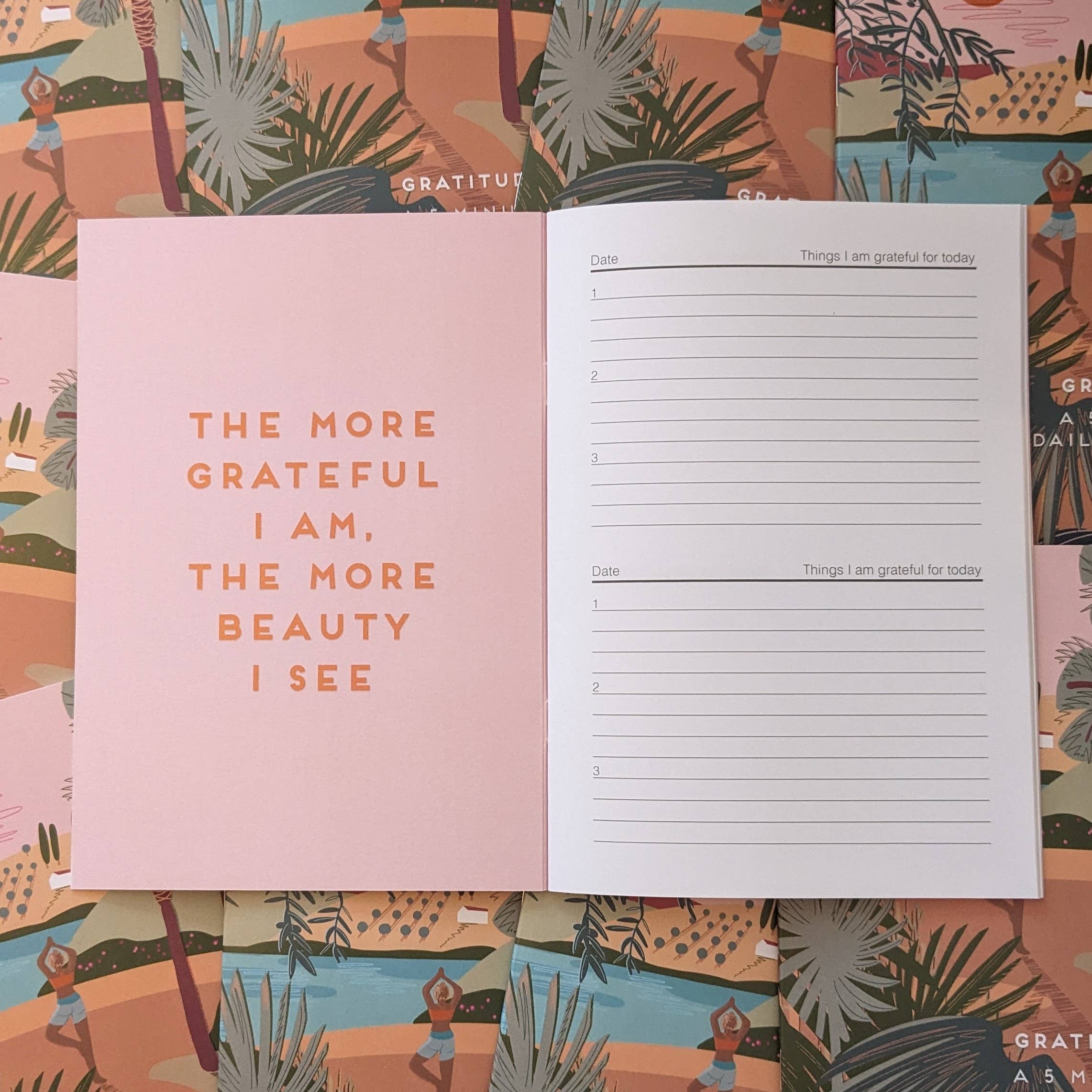 Onneke Gratitude Journal with envelope and message card
