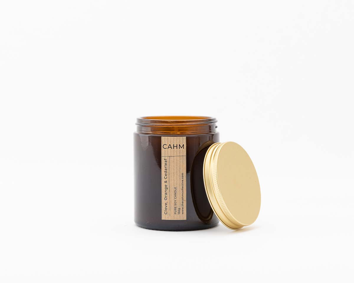 Spiced Orange - CAHM Amber Jar Candle