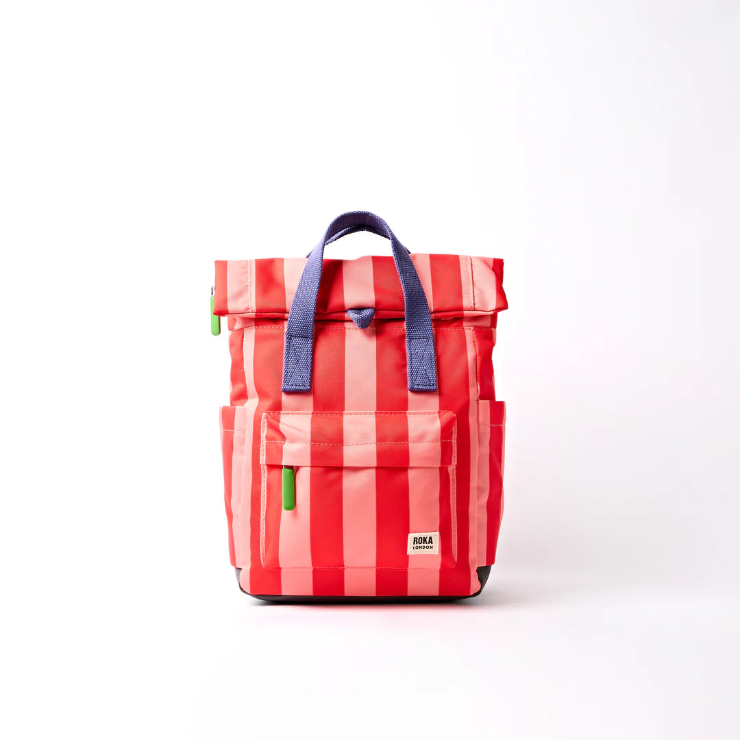 ROKA London Canfield Recycled Roll Top Backpack — Small