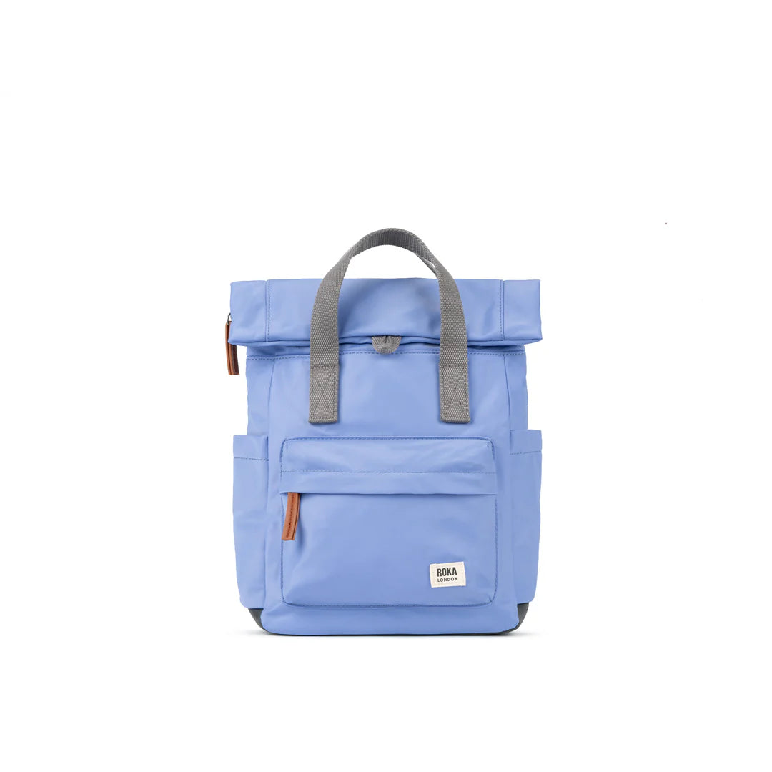 ROKA London Canfield Recycled Roll Top Backpack — Small