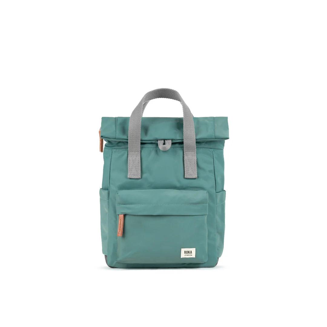 ROKA London Canfield Recycled Roll Top Backpack — Small