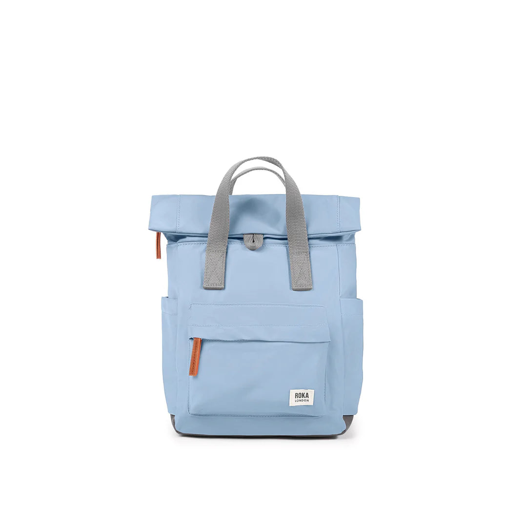 ROKA London Canfield Recycled Roll Top Backpack — Small