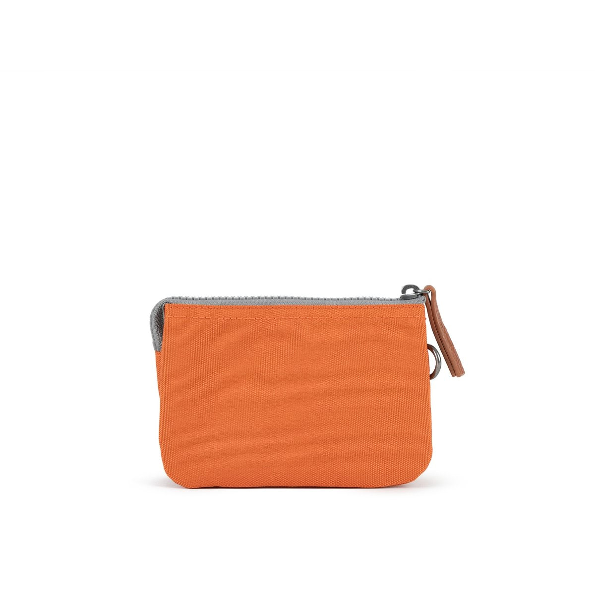 A recycled canvas purse for sale at CAHM.