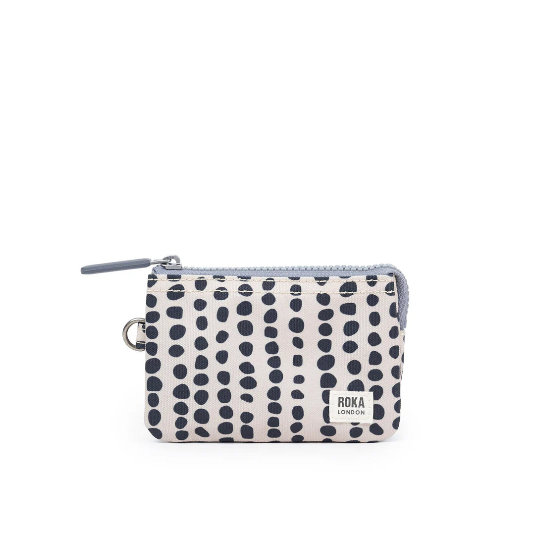 ROKA London Carnaby Recycled Canvas Purse — Small