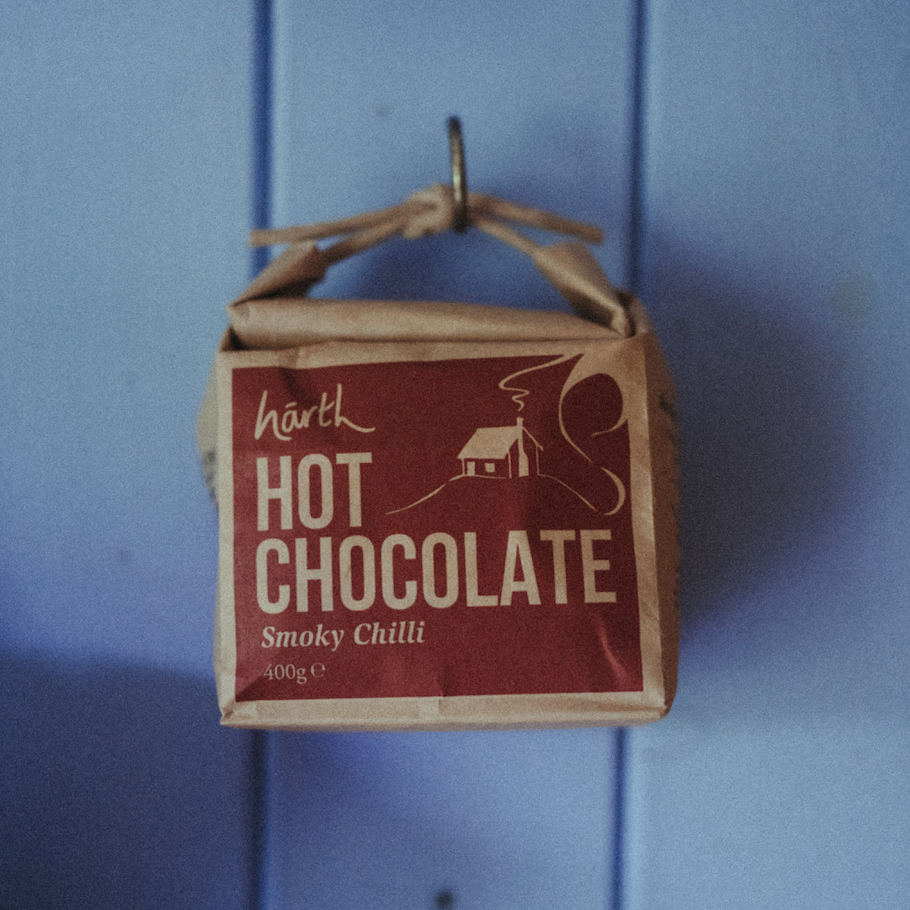 Harth Smoky Chilli Hot Chocolate 400g packaging