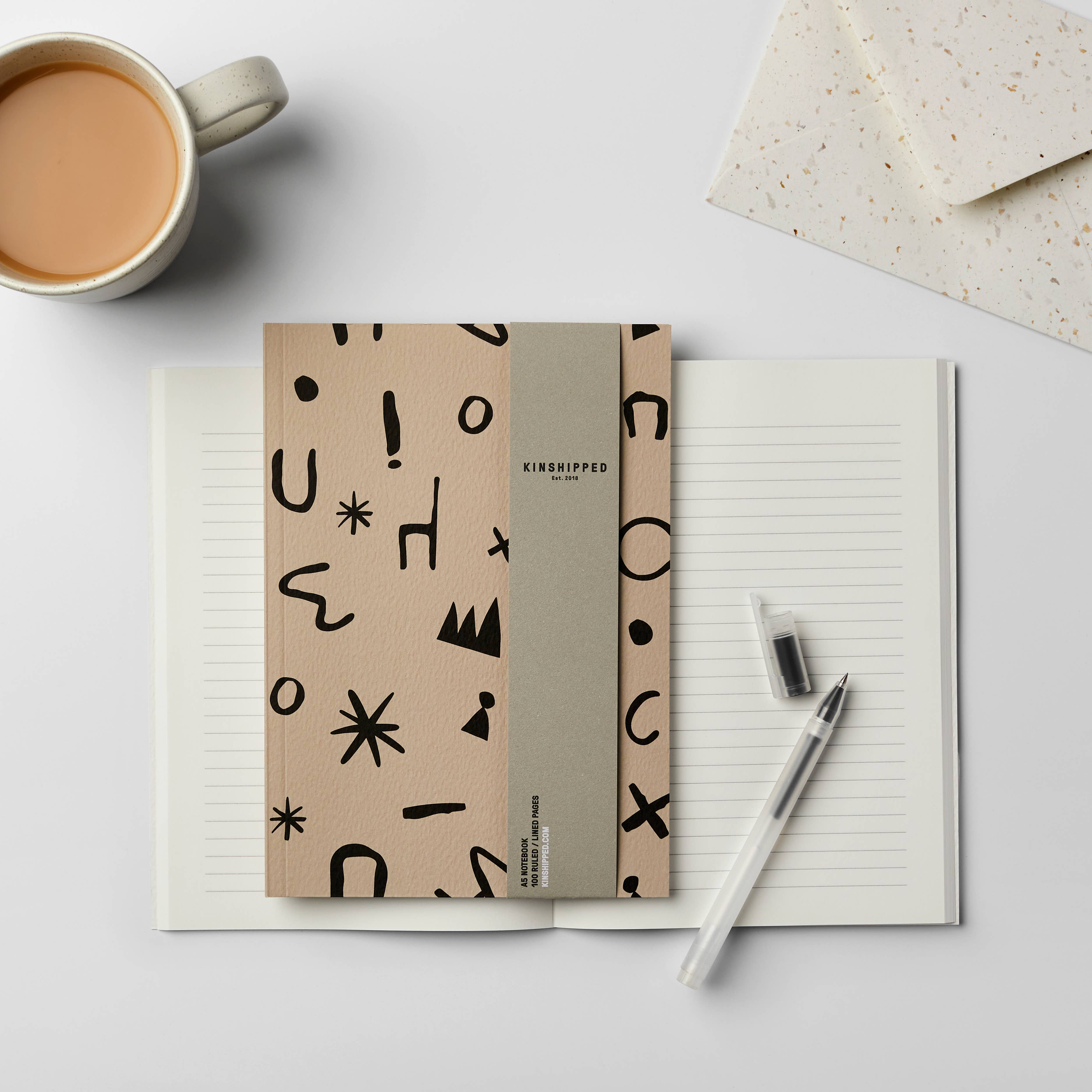Kinshipped Dudeles A5 Lined Notebook