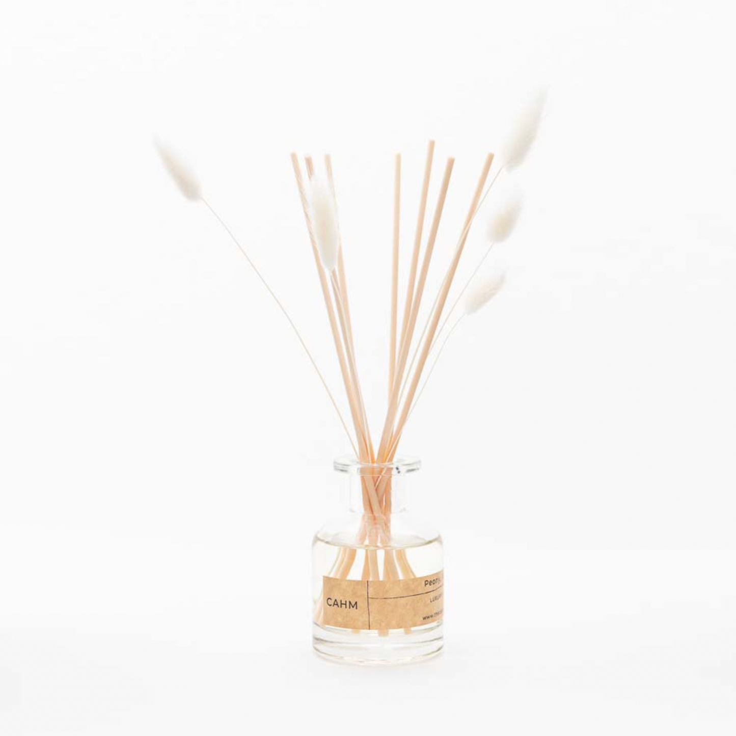 Peony, Rose & Oud - CAHM Luxury Diffuser - Clear Glass