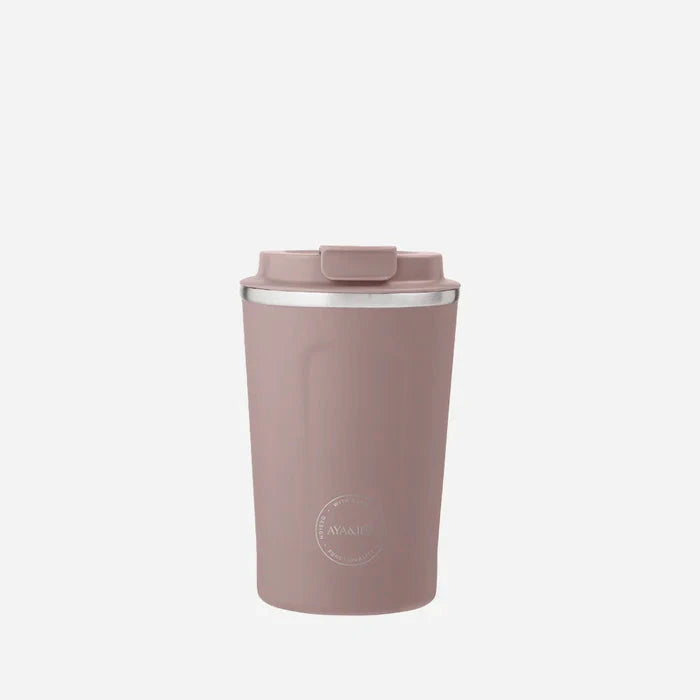 Stainless steel coffee cup from Aya and Ida available to buy from CAHM.