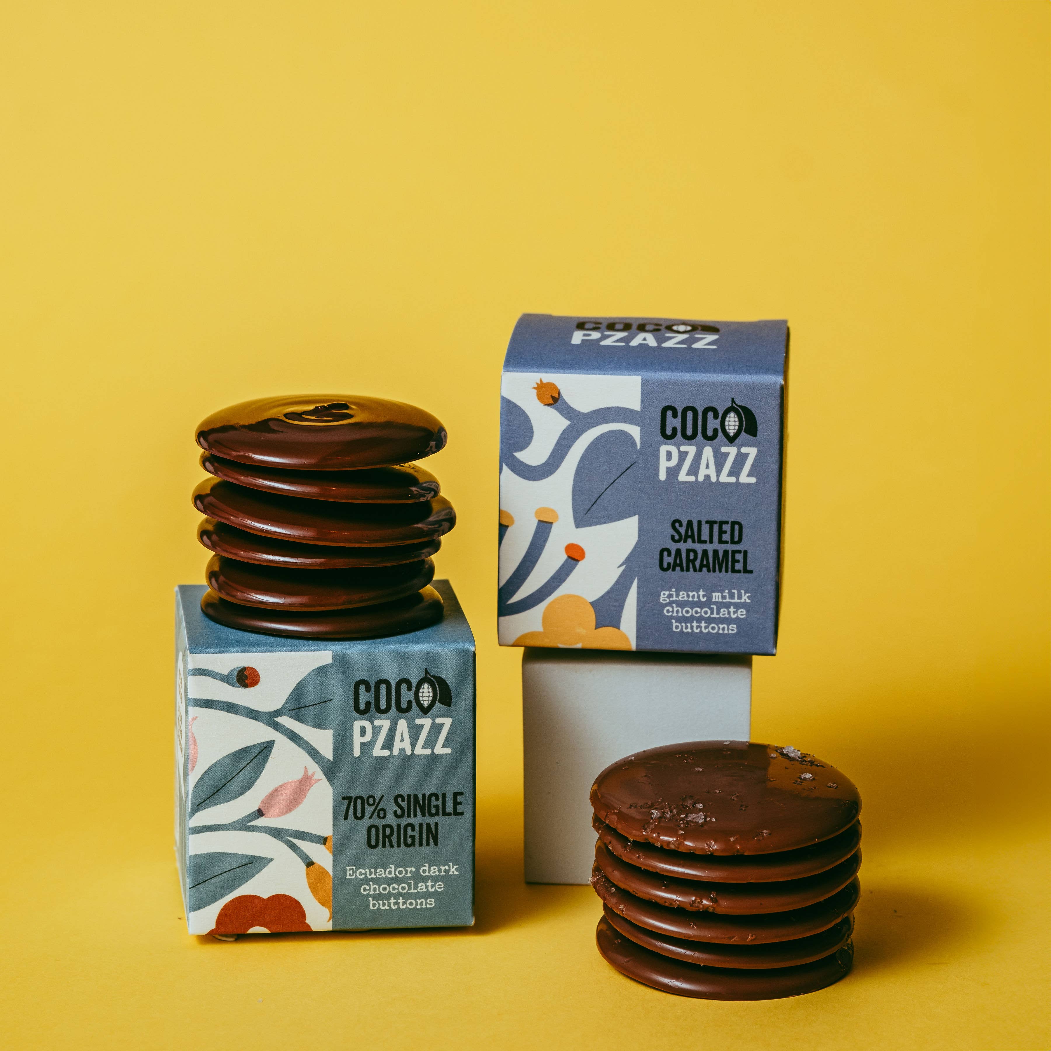 70% Single Origin Dark Chocolate Buttons – The CAHM Collective