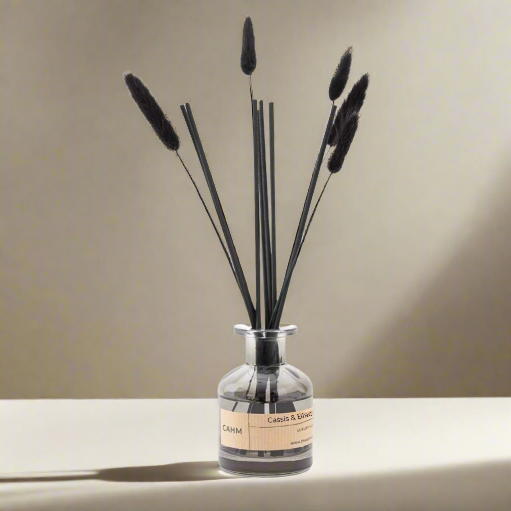 Cassis & Black Rose - Reed Diffuser - Black – The CAHM Collective