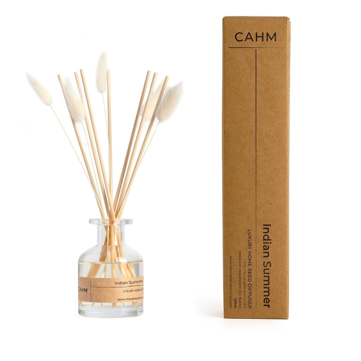 Indian Summer Reed Diffuser - Clear – The CAHM Collective