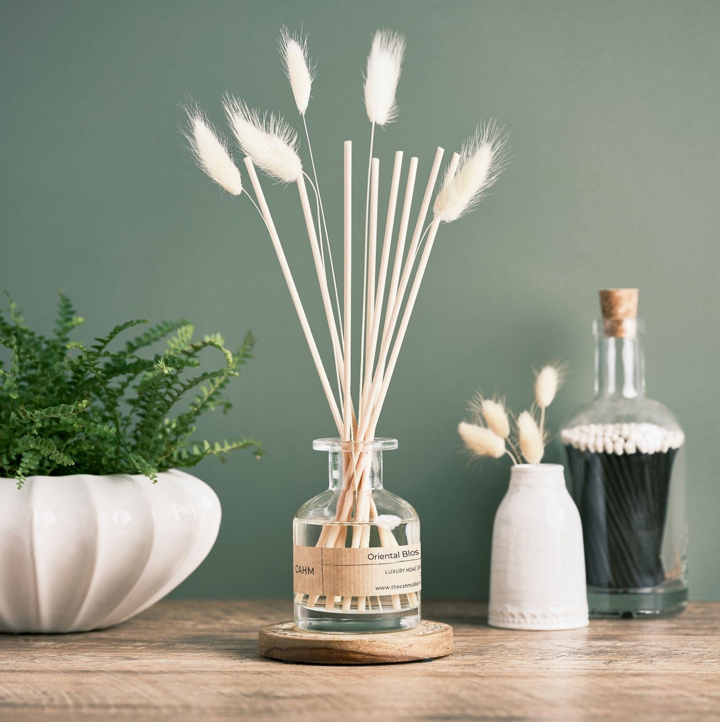 Oriental Blossom Reed Diffuser - Clear