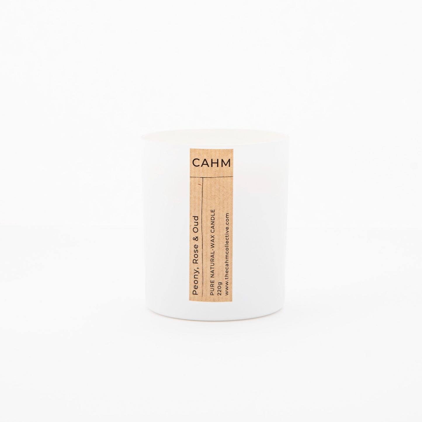 Peony, Rose and Oud Candle