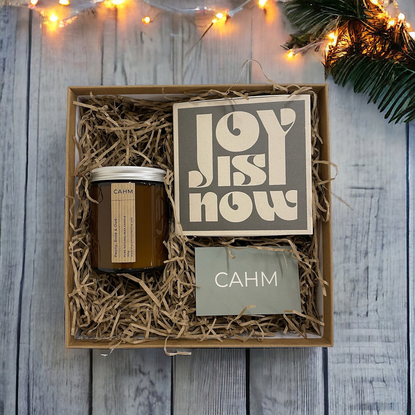 Candle and Joy Is Now Matches Gift Set