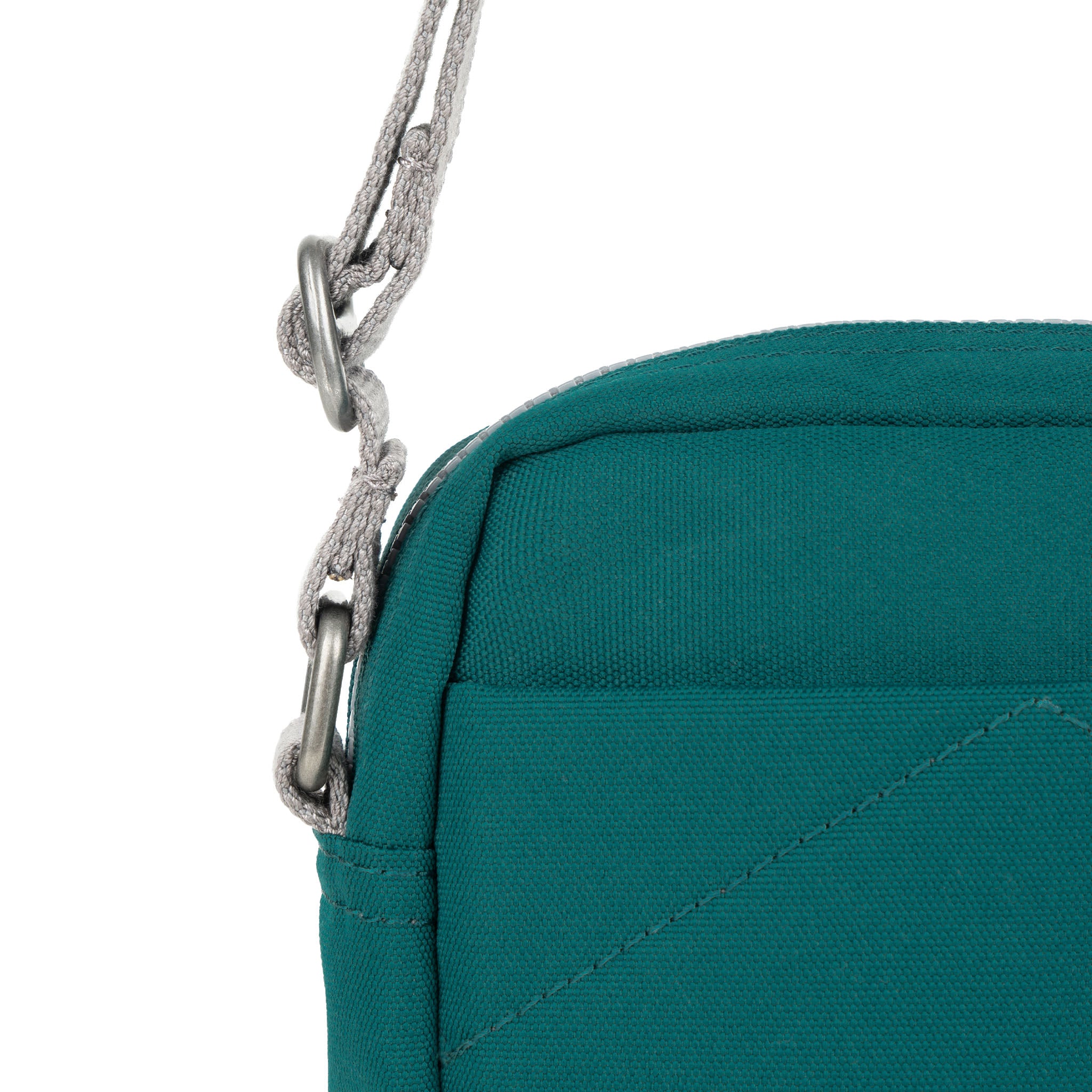 Bond Recycled Canvas Crossbody Bag from Roka London for sale at CAHM.