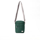 Bond Recycled Canvas Crossbody Bag from Roka London for sale at CAHM.
