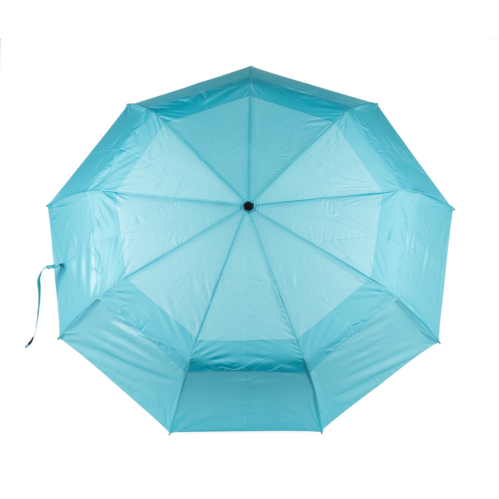 ROKA London Waterloo Recycled rPET Umbrella in Aquatic Awe — wind-resistant, foldable