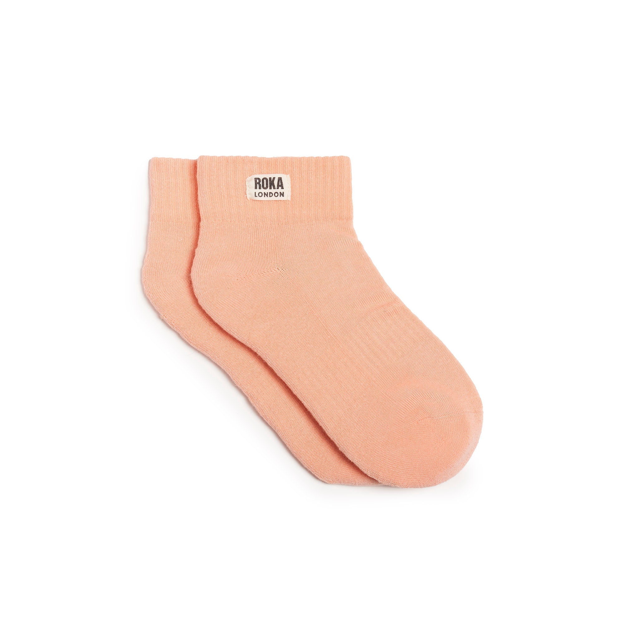 ROKA London Wembley Ankle Socks in Nougat