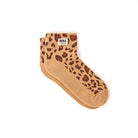 ROKA London Wembley Ankle Socks in Savannah Leopard Sand