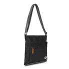 ROKA London Kennington Crossbody Bag in Black Nylon — side view