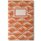 Cambridge Imprint Wave Blood Orange Hardback Notebook
