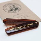 Captain Fawcett Folding Pocket Beard Comb CF.82T