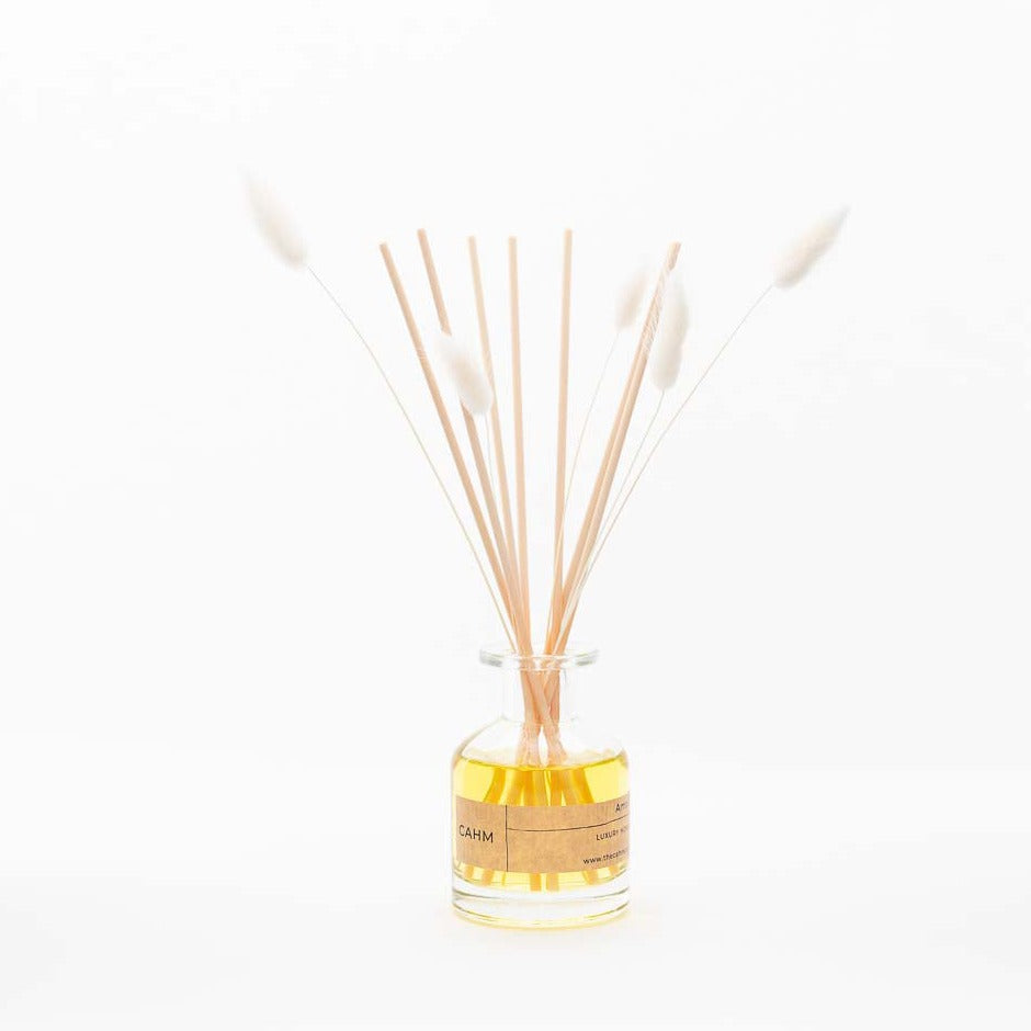 Amalfi Coast - Luxury Reed Diffuser - Clear Glass