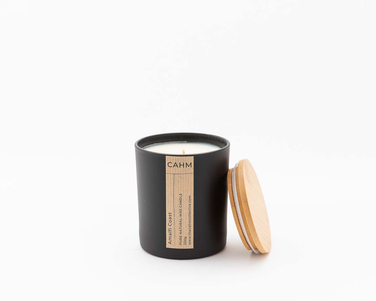 Amalfi Coast Luxury Candle Black Edition