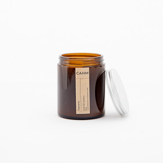 Toscana Candle - Amber Jar